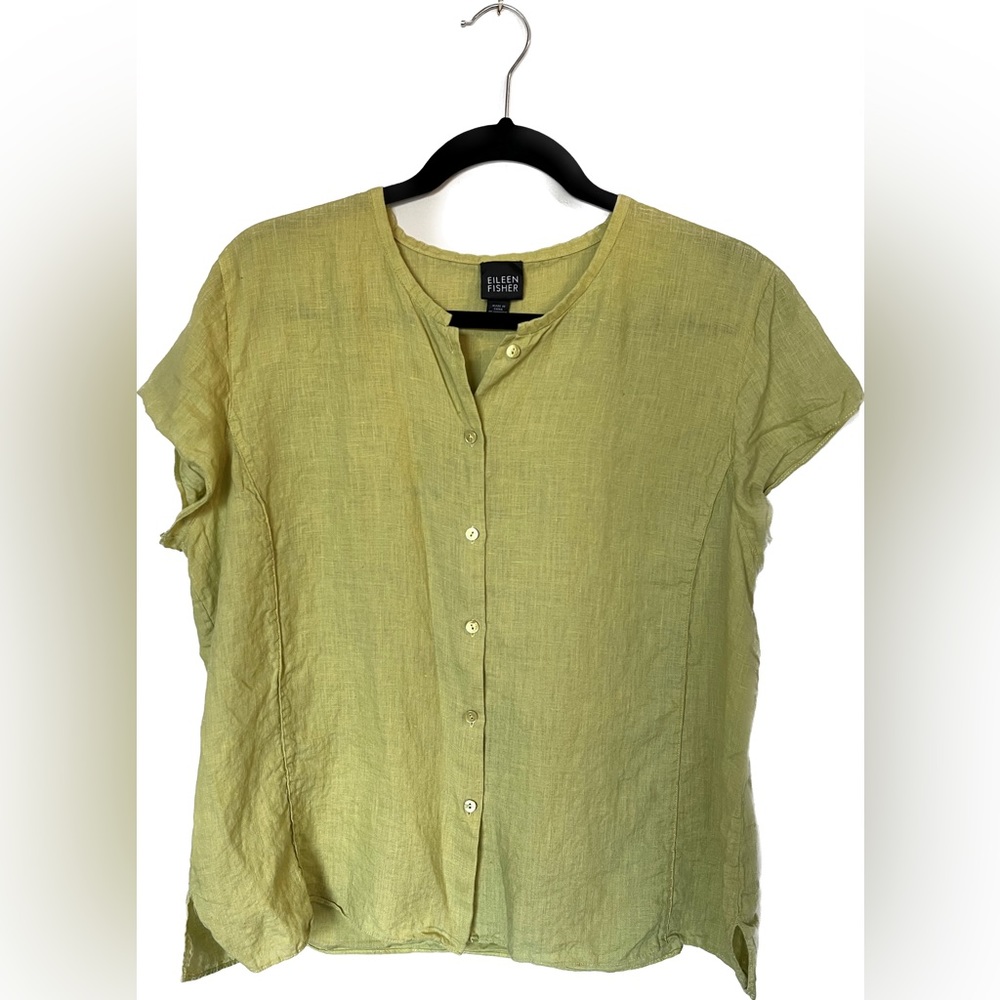 100% Linen Button Down Shirt
